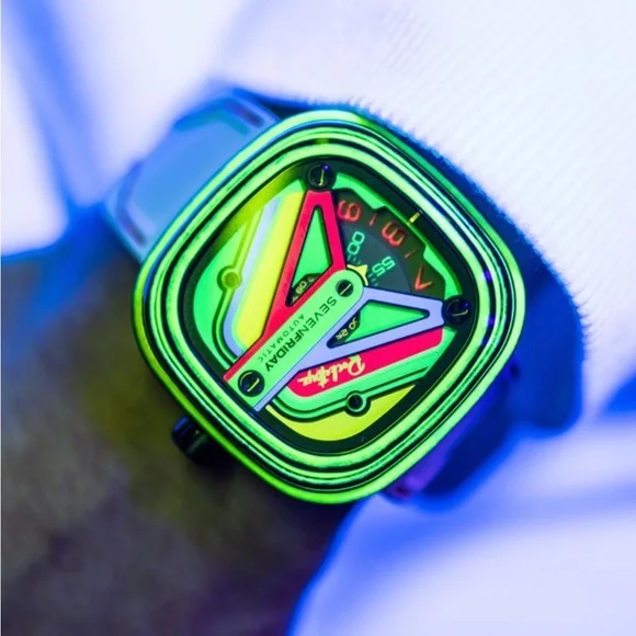 SEVENFRIDAY X ROCKETBYZ M3/03 Psycho watch limited edition 1 of 150 pieces. #006